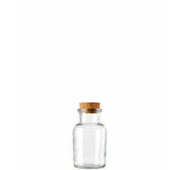 POTE DE VIDRO C/TAMPA ROLHA 30ML C/24 MR473